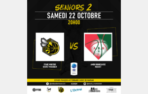 𝗥𝗠𝟮 : Stade Montois Basket Masculin vs ABN Basket 🐝🏀🟡⚫