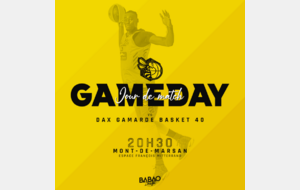 𝗡𝗠𝟮 : GameDay Stade Montois Basket Masculin vs Dax Gamarde Basket 40