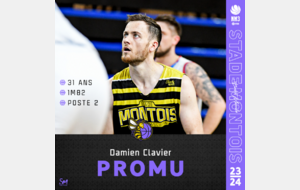 | 𝐍𝐌𝟑 - 𝐄𝐅𝐅𝐄𝐂𝐓𝐈𝐅 𝟐𝟎𝟐𝟑/𝟐𝟎𝟐𝟒 | - Damien Clavier - 🐝🏀🟡⚫