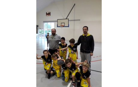 Victoire des U9 en terre Chalossaise 