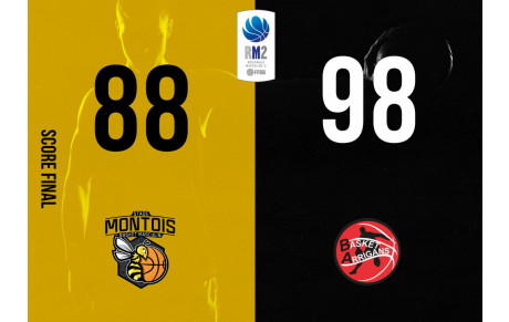 Régionale 2 - Défaite 88 - 98 face à Basket Arrigans