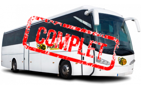 Déplacement en bus pour LE match de l'année