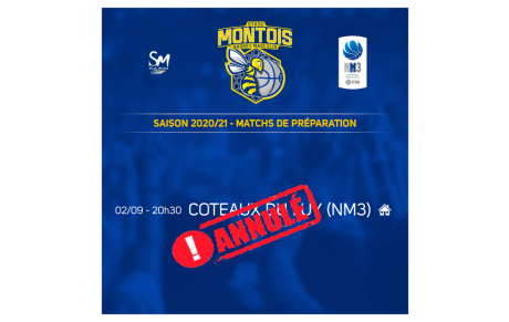 Match de préparation SMBM vs CLB - ANNULÉ