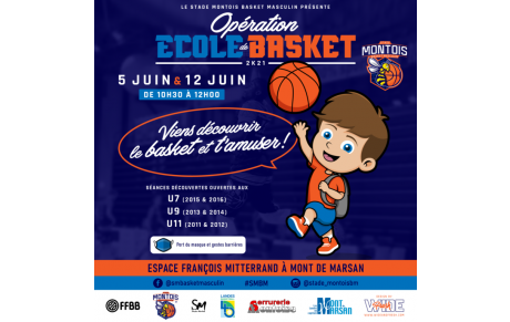 ℹ️ École de Basket 👧🏻👧🏽👧🏼🧒🏼🧒🏻👦🏽