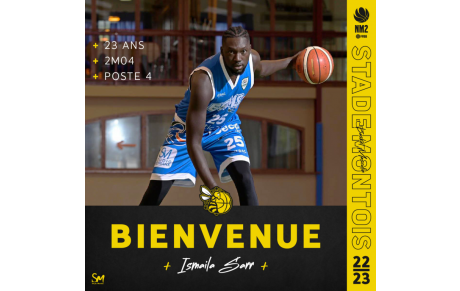[ℹ️ 𝗡𝗠𝟮 - 𝗘𝗙𝗙𝗘𝗖𝗧𝗜𝗙 𝟮𝟬𝟮𝟮-𝟮𝟬𝟮𝟯] - Ismaila SARR 🐝🏀🟨⬛