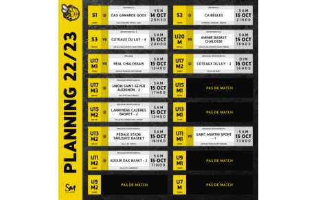 [𝗣𝗟𝗔𝗡𝗡𝗜𝗡𝗚 𝗗𝗨 𝗪𝗘𝗘𝗞-𝗘𝗡𝗗 - 𝗖𝗧𝗖 𝗗𝗨 𝗠𝗔𝗥𝗦𝗔𝗡] - 🐝🏀🟡⚫🐿️🟠⚫