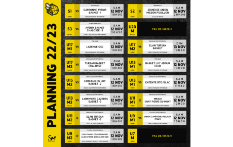 [𝗣𝗟𝗔𝗡𝗡𝗜𝗡𝗚 𝗗𝗨 𝗪𝗘𝗘𝗞-𝗘𝗡𝗗 - 𝗖𝗧𝗖 𝗗𝗨 𝗠𝗔𝗥𝗦𝗔𝗡] - 🐝🏀🟡⚫🐿️🟠⚫