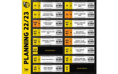 [𝗣𝗟𝗔𝗡𝗡𝗜𝗡𝗚 𝗗𝗨 𝗪𝗘𝗘𝗞-𝗘𝗡𝗗 - 𝗖𝗧𝗖 𝗗𝗨 𝗠𝗔𝗥𝗦𝗔𝗡] - 🐝🏀🟡⚫🐿️🟠⚫