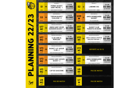 [𝗣𝗟𝗔𝗡𝗡𝗜𝗡𝗚 𝗗𝗨 𝗪𝗘𝗘𝗞-𝗘𝗡𝗗 - 𝗖𝗧𝗖 𝗗𝗨 𝗠𝗔𝗥𝗦𝗔𝗡] - 🐝🏀🟡⚫🐿️🟠⚫