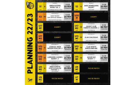 [𝗣𝗟𝗔𝗡𝗡𝗜𝗡𝗚 𝗗𝗨 𝗪𝗘𝗘𝗞-𝗘𝗡𝗗 - 𝗖𝗧𝗖 𝗗𝗨 𝗠𝗔𝗥𝗦𝗔𝗡] - 🐝🏀🟡⚫🐿️🟠⚫