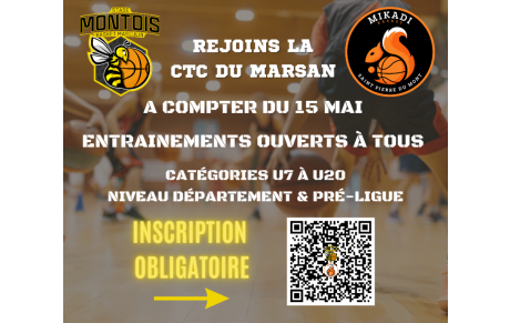 OUVERTURE DES ENTRAÎNEMENTS AUX JOUEURS EXTÉRIEURS