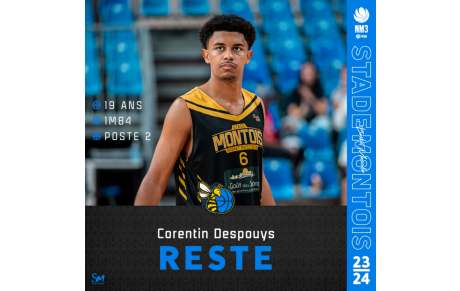| 𝐍𝐌𝟑 - 𝐄𝐅𝐅𝐄𝐂𝐓𝐈𝐅 𝟐𝟎𝟐𝟑/𝟐𝟎𝟐𝟒 | - Corentin Despouys - 🐝🏀🟡⚫
