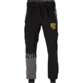 Pantalon STREET LONG PANTS - Anthracite chiné/noir - Logo club brodé
