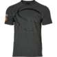 T-Shirt STREET T-SHIRT - Anthracite chiné - Logo club brodé bras droit